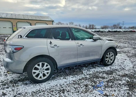 2008 Mazda Cx-7 z USA, uszkodzony, nr VIN JM3ER29L480189243